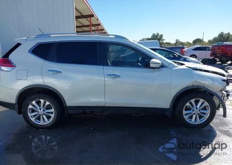 2016 Nissan Rogue Sv из США, поврежденный, VIN JN8AT2MT7GW029356